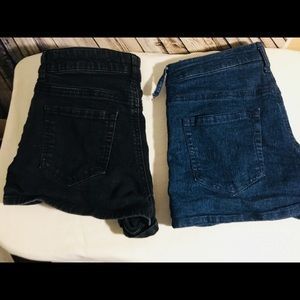 Forever21 Size 27 Jean Shorts Set